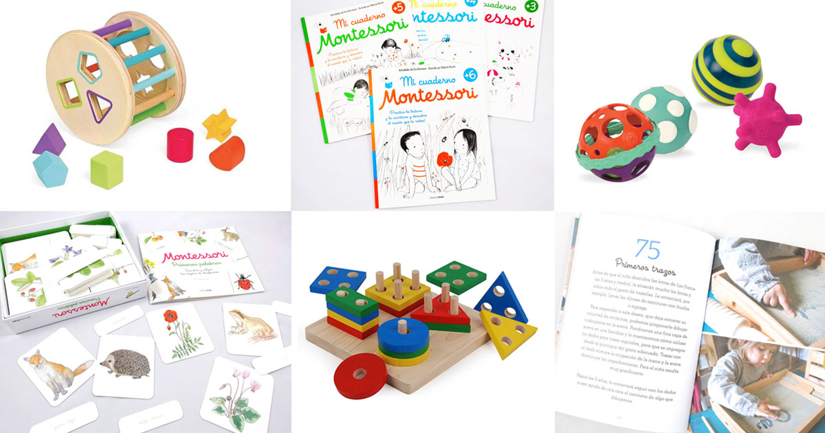 Materiales Montessori para beb s ni os madres padres y educadores