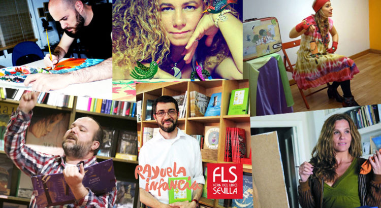 FIRMAS FERIA DEL LIBRO DE SEVILLA 2018 RAYUELAINFANCIA