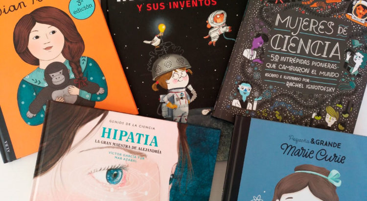 LIBROS INFANTILES MUJER Y NIÑA EN LA CIENCIA