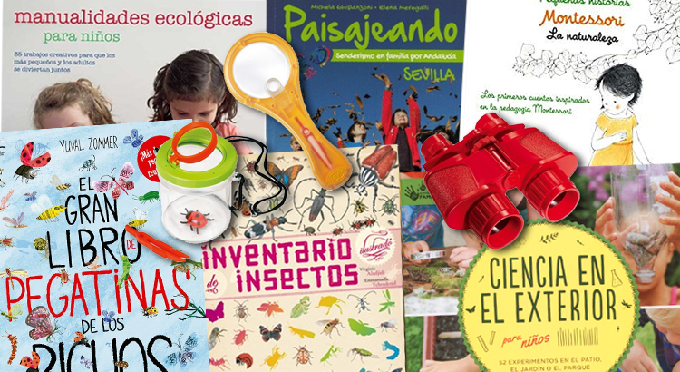 10 LIBROS Y JUEGOS PARA DISFRUTAR DE LA NATURALEZA CON NIÑOS