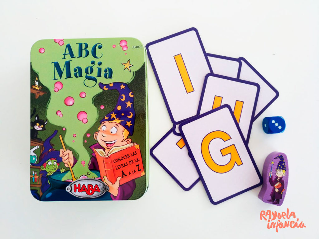 ABC Magia, tres juegos para aprender el abecedario e introducir la lectoescritura.