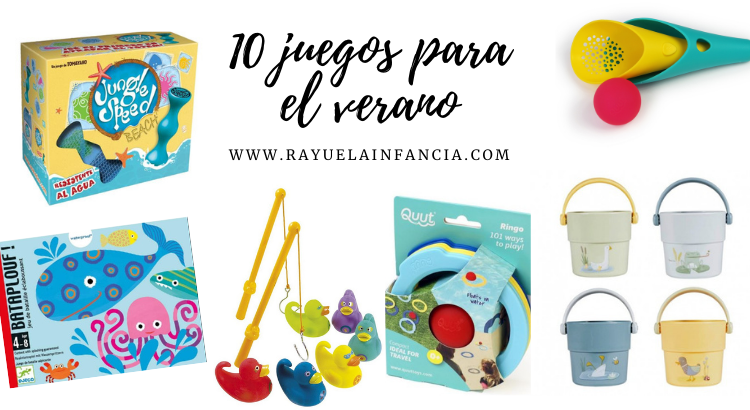 JUEGOS Y JUGUETES PARA EL VERANO